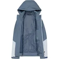 CMP WOMAN JACKET ZIP HOOD hellblau 42