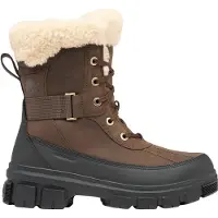 Sorel Schneestiefel Torino V Parc WP Damen Tabacco Black-Schuhgröße 37,5