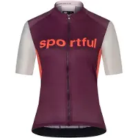 Sportful Supergiara Logo Kurzarm-radtrikot Lila L Frau Lila L