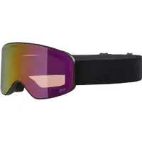 Alpina Skibrille Fernie Q-Lite Kinder Black Matt