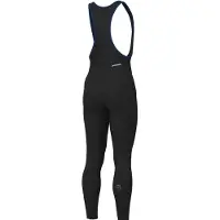 ALÉ Lange Fahrradhose mit Trägern - KLIMATIK K-ATMO - Schwarz M