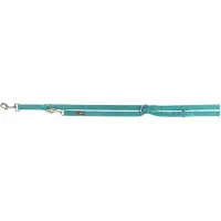 Trixie Hondenriem Premium Verstelbaar Aqua Blauw - 200X1,5 Cm