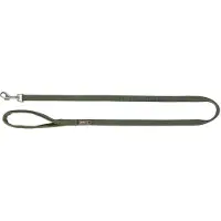 Trixie Hondenriem Premium Olijfgroen - 100X2 Cm