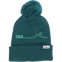 Bergans Mütze Tind PowPow Pom Wool Beanie Unisex Malachite Green