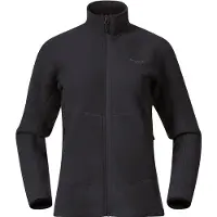 Bergans Damen Rabot Merino-Fleecejacke Dark Shadow Grey L