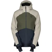 SCOTT Ultimate Dryo 10, Skijacke, Damen, dunkelgrün/schwarz