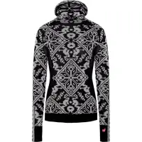 Kari Traa Saga Hood, Skiunterhemd, Damen, schwarz
