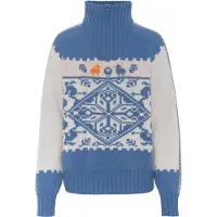 Kari Traa Saga Knit, Pullover, Damen, blau