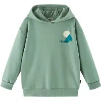 Reima Huppis Hoodie, Stone Green, 110-116