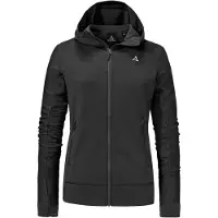 Schöffel Fleecejacke "Mountain Fleece Hoody Style Blaueis WMS" mit Kapuze