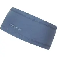 Bergans Kopf Schweißband Unisex Wool Headband Granite Blue (Größe 56)
