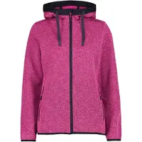 CMP Women's Jacquard Knitted Jacket Fix Hood