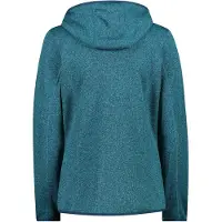 CMP Women's Jacket Fix Hood Knitted + Mesh
