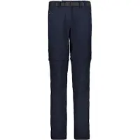 CMP Damen Trekkinghose Woman Zip Off Pant 3T51446-N950 34 - Black Blue - 34