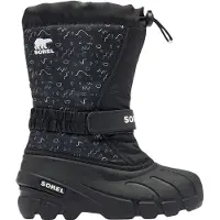 Sorel Kinder Stiefel Flurry Print 2114092 Schwarz