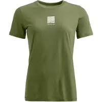 Ortovox - Women's 120 Cool Tec Abstract T-Shirt - Merinoshirt Gr S oliv
