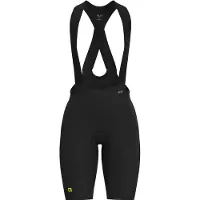 ALÉ Kurze Fahrradhose mit Trägern - VOLTAGE R-EV1 - Schwarz M
