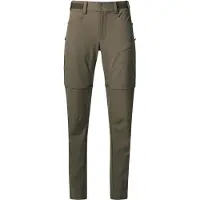 Bergans Convertible Zip-off Softshell Pants Women green mud (12731) 44