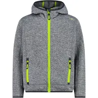 CMP Boy's Jacket Fix Hood Jacquard Knitted
