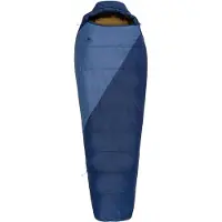Kelty - Cosmic Synthetic 20 - Kunstfaserschlafsack Gr 214 x 82 cm - Long blau/ dull gold