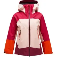 Peak Performance - Leichte Jacke aus GORE-TEX - W Vislight Gore-Tex C-Knit 3L Jacket Tech Burgundy Peach Fuzz für Damen - Größe M - Rot