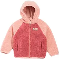 Viking Play Wendbare Fleecejacke, Rosa, 122