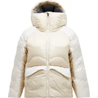 Peak Performance - Daunenjacke mit Logo - Größe S - beige