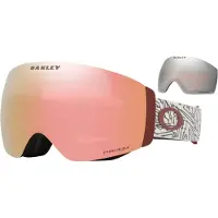 Oakley - Skibrille - Flight Deck Pro M Matte Black Prizm Rose Gold & Prizm Black - Bordeaux
