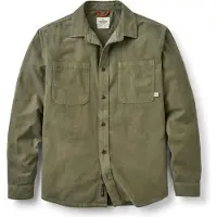 Passenger - Hemd aus Kordsamt - Backcountry Cord Light Shirt Dusty Olive für Herren aus Baumwolle - Größe L - Khaki