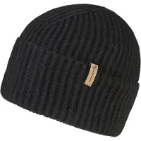 Ziener Strickmütze "ILLUMINADO-Z DAMEN", Damen, schwarz, Kunstfaser, Mützen Strickmütze, mit Aufschlag