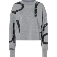 Super.natural Pullover Damen Capital Logo Krissini