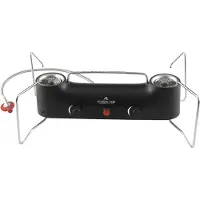Robens Fire Finch Doppelkocher black