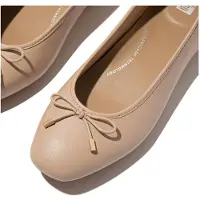 FitFlop Ballerina Delicato Ballerina Damen Classic Beige-Schuhgröße 37