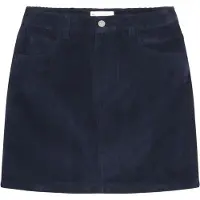 KnowledgeCotton Apparel - Women's 14 Wales Corduroy Skirt - Rock Gr 28 blau