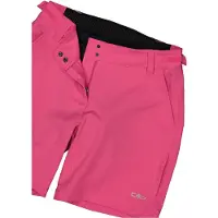 CMP Damen Bike Bermuda Shorts mit Sitzpolster und Dry Function pink 36