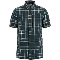 Fjällräven Abisko Hike Shirt SS M dark navy-chalk white (555-113) S