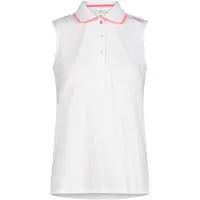 CMP Ärmellos Stretch-Piqué-Poloshirt Damen