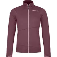 Ortovox - Stretch-Fleecejacke aus Merinowolle mit Reißverschluss &ndash; Damen / Frau &ndash; Fleece Light Jacket W Chestnut - Fleece Light Jacket W