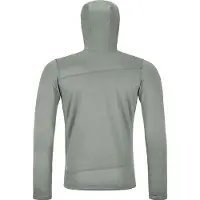 Ortovox - Leichte Fleecejacke mit Kapuze aus Merinowolle &ndash; Herren &ndash; Fleece Light Hoody M Green Sage - Fleece Light Hoody M Green Sage für