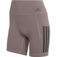 Adidas Optime Workout 3-Streifen kurze Damen Leggings hellbraun/schwarz hellbraun/schwarz XS