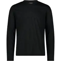 CMP Herren T-Shirt, schnelltrocknend, atmungsaktiv, Schwarz, Größe 48