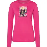 Super.natural W Crazy Mouse LS pinky rose/various (42I) L
