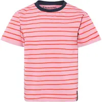 Didriksons Mynta T-Shirt, Le Rand Multi Rouge, 140