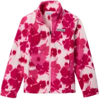 Columbia Sportswear Fleecejacke - Benton Springs II - Pink Ice Ikatblüte - - 4-5 Jahre (104-110) - Fleecejacken
