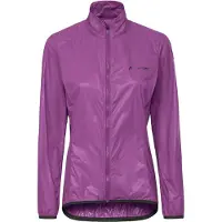Vaude Fahrradjacke "Womens Matera Air Jacket" ohne Kapuze mit hochschließendem Kragen, winddicht und wasserabweisend, Slim Fit