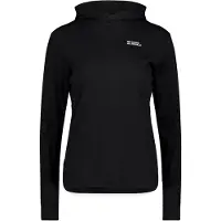 Mons Royale Womens Pivot Merino Long Sleeve Hoody black (1) M