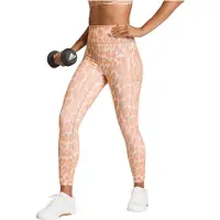 Adidas Damen Tight Optime Essentials Workout Leopard 7/8