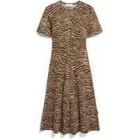Armedangels Zebra Print Jersey Midi