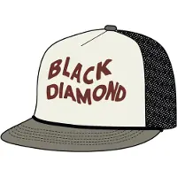 Black Diamond Trucker Cap Flat Bill