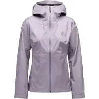 Black Diamond - Wasserdichte und atmungsaktive Jacke - W Fineline Stretch Shell Dusk Violet für Damen - Größe L - Violett